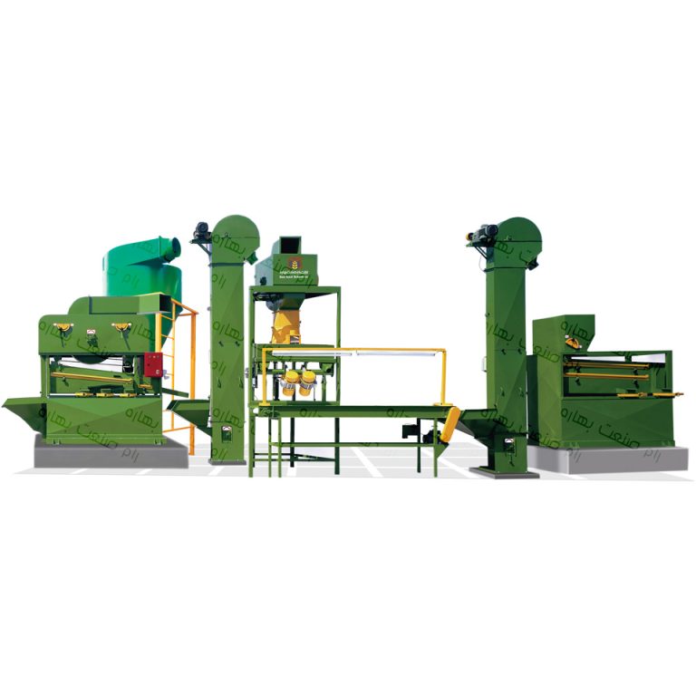 Complete line of cleaners and grading of beans